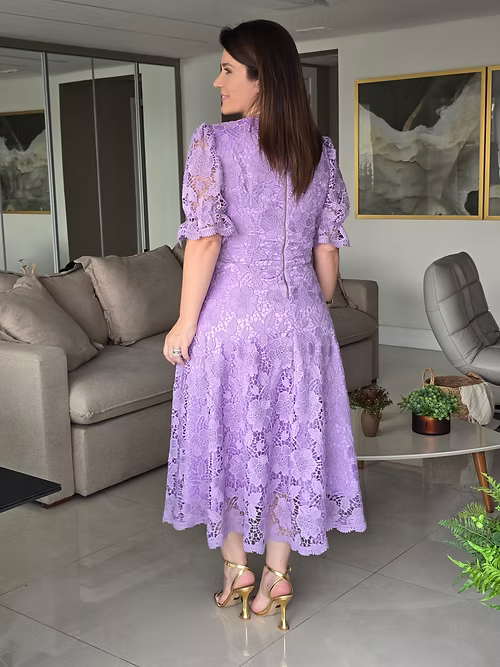 Vestido Luana Lavanda