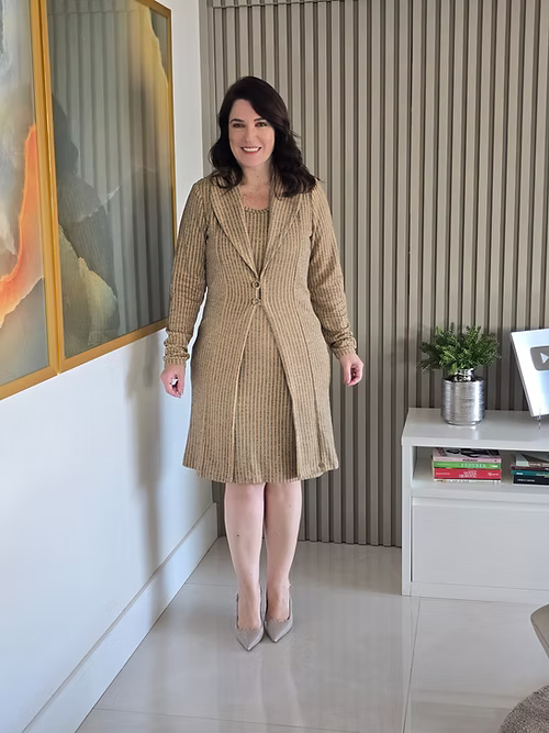 Vestido GabriellyAreia