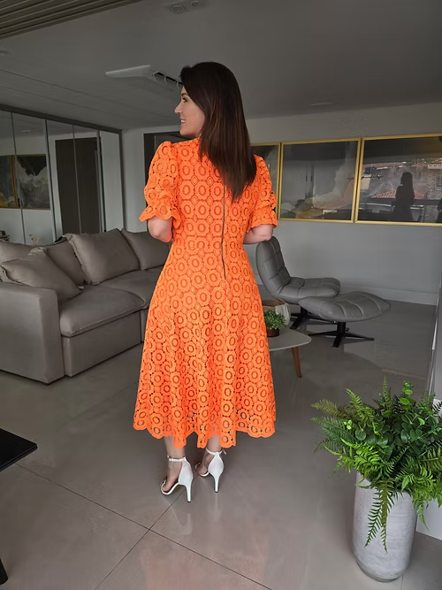 Vestido Luana Orange