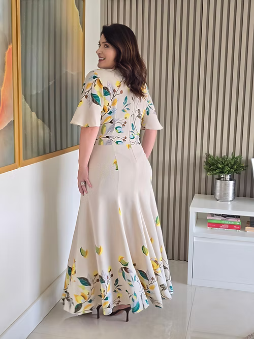 Vestido Nicole Off White